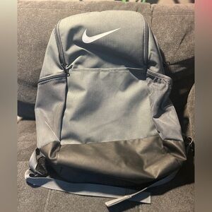 Nike Black and Gray Men's Backpack